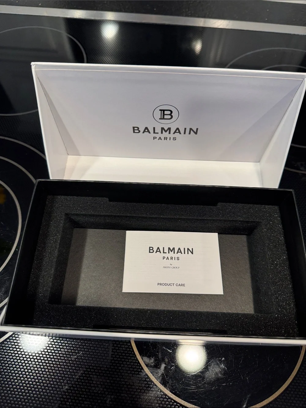 Balmain branded box